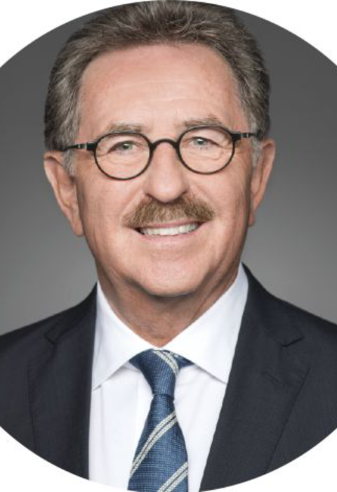 HDE-Präsident Josef Sanktjohanser
